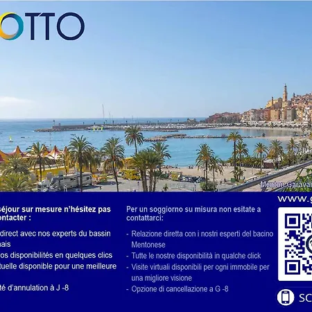Climatise Rdj Avec Terrasse En Bord De A - Fr-1-196-367 * Roquebrune-Cap-Martin